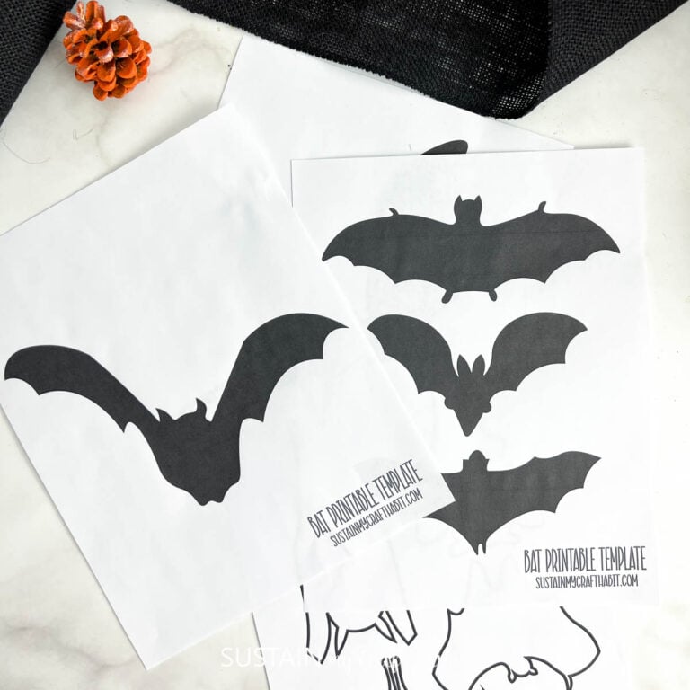 15 Free Printable Bat Templates and Stencils