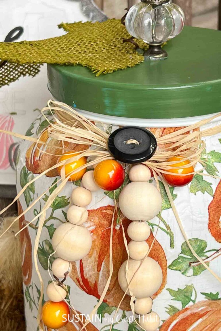 How to Decoupage with Napkins without Wrinkles