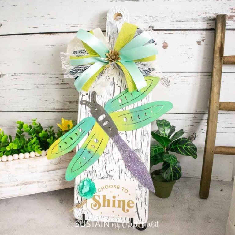 Creative Dragon Fly Craft Idea