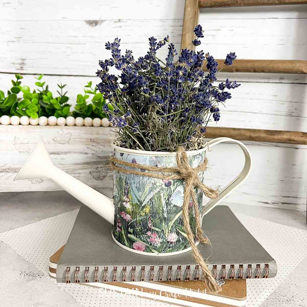 How to Decoupage on Metal Surfaces