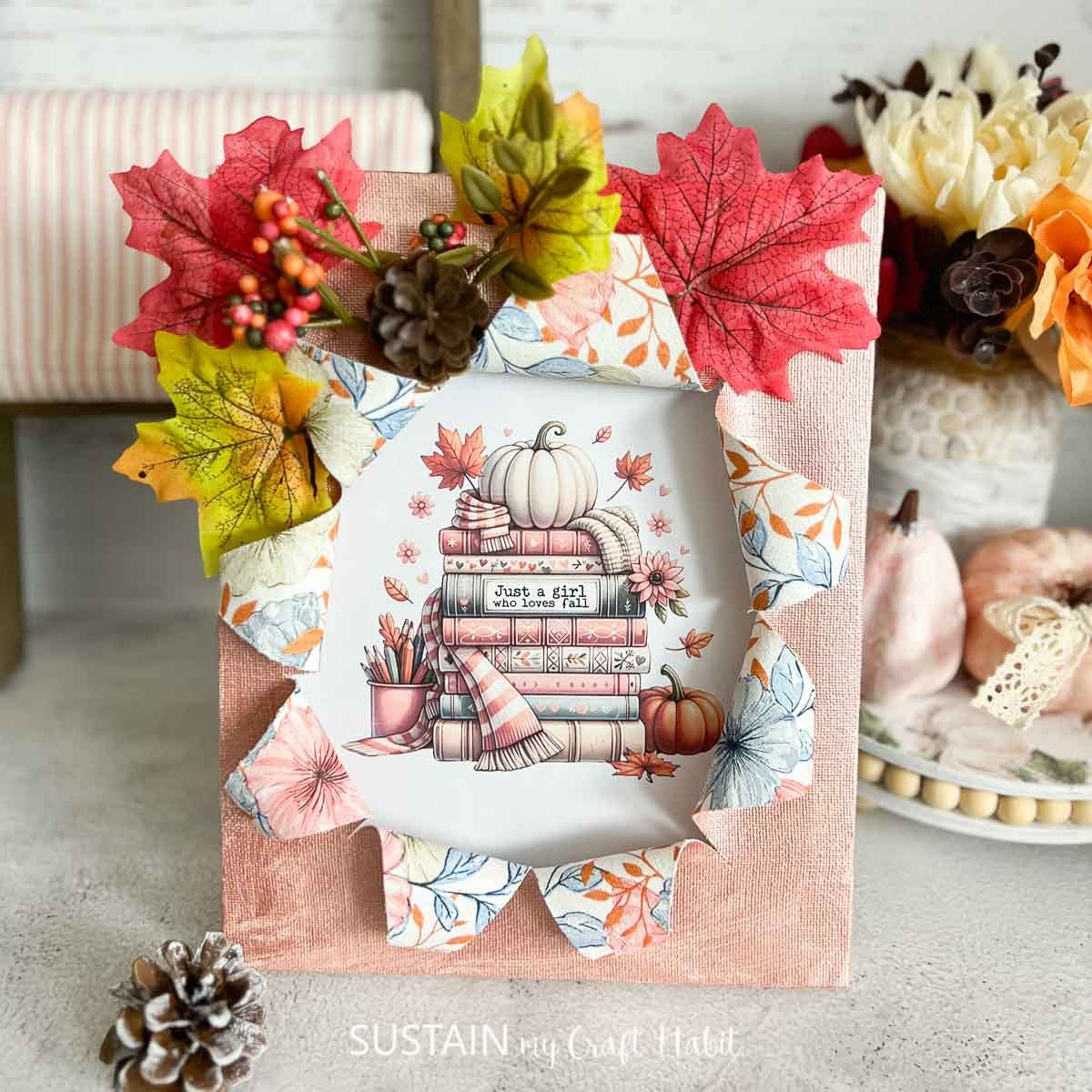 How to Make a Busted Canvas Craft