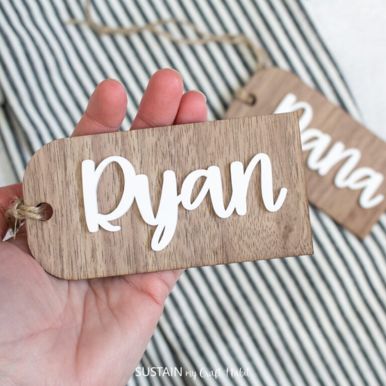 DIY Stocking Tags with xTool