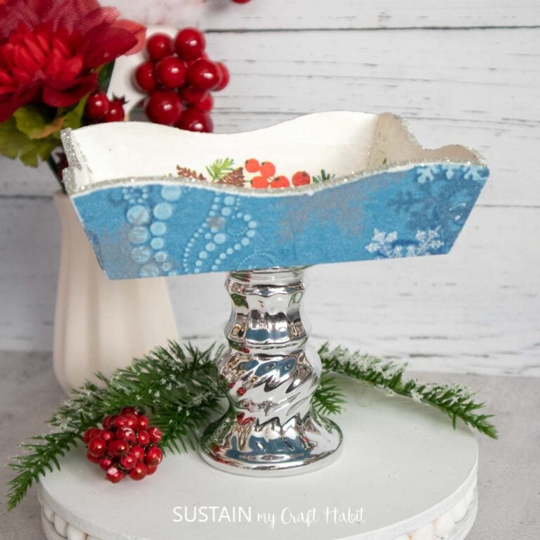 Dollar Tree Pedestal Craft