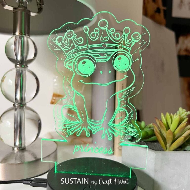 Personalized DIY Nightlight with xTool P2