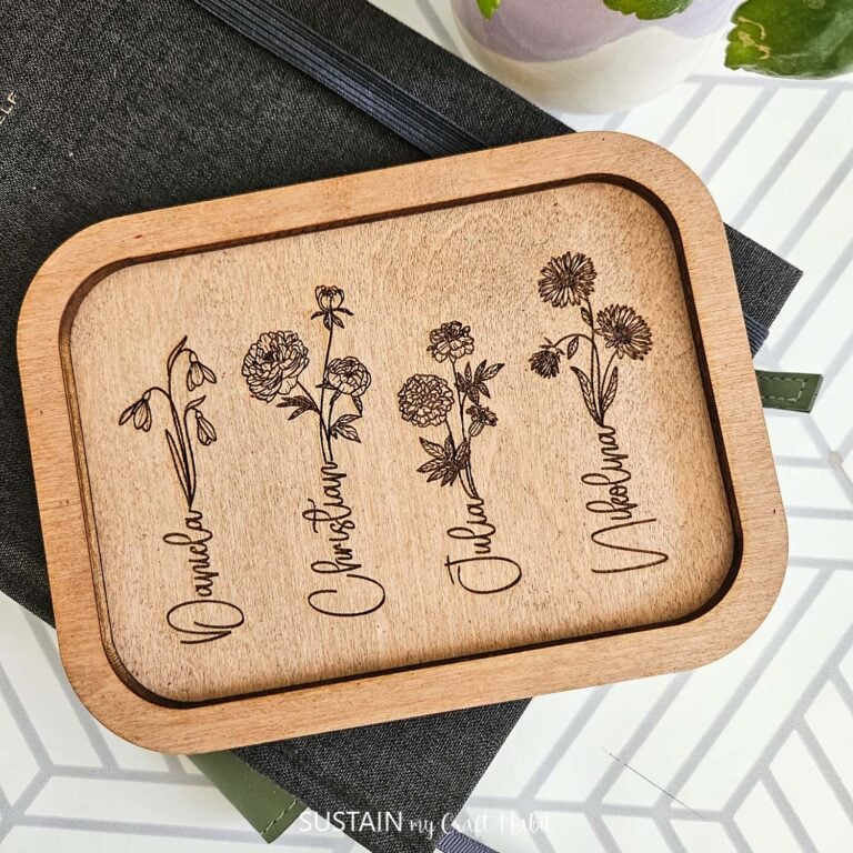Personalized Trinket Trays with xTool P2