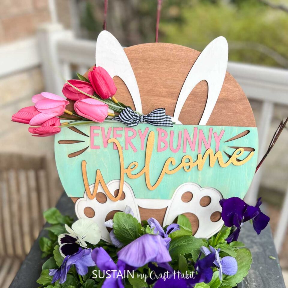 Upcycled Tulip Board with Decoupage – Sustain My Craft Habit