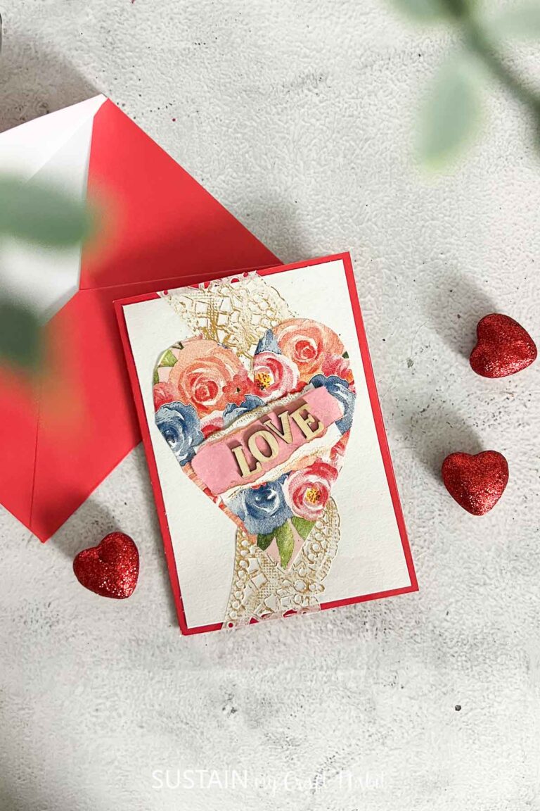 Scrappy DIY Valentine’s Day Cards