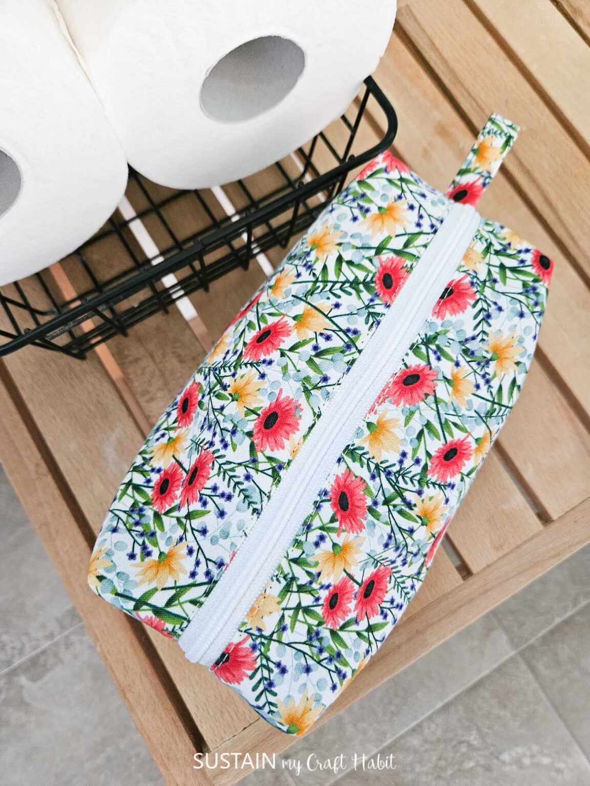 Free Makeup Bag Sewing Pattern with Tutorial – Sustain My Craft Habit