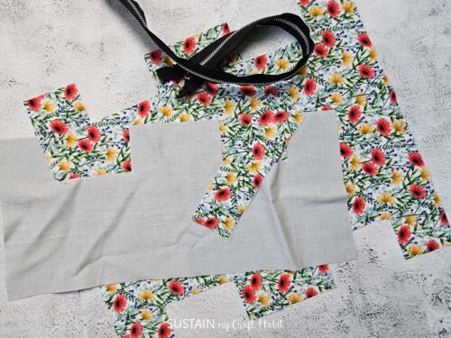 Free Makeup Bag Sewing Pattern with Tutorial – Sustain My Craft Habit