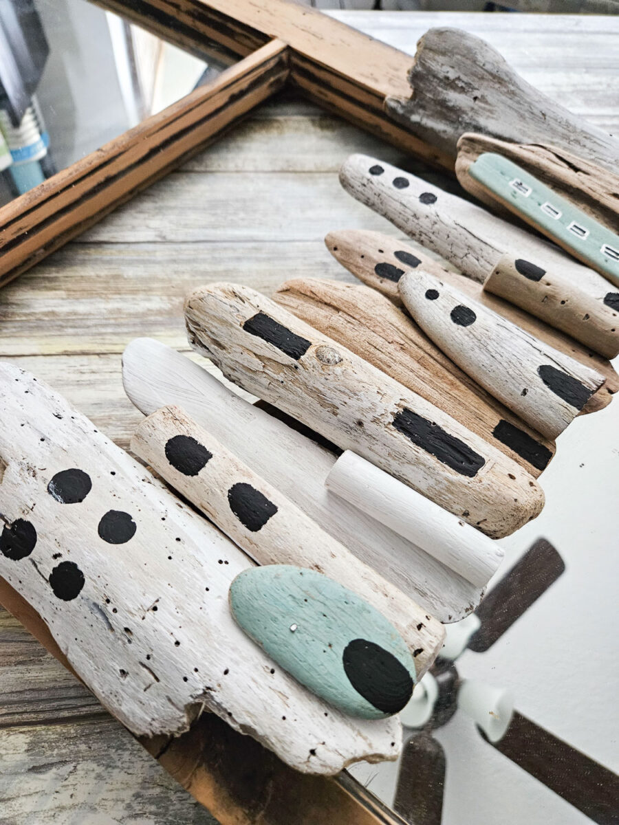 Driftwood Village Upcycled Mirror Frame