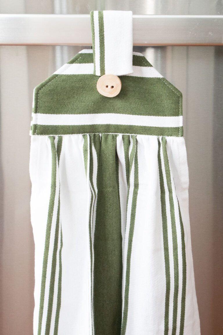 Free Hanging Tea Towel Sewing Pattern