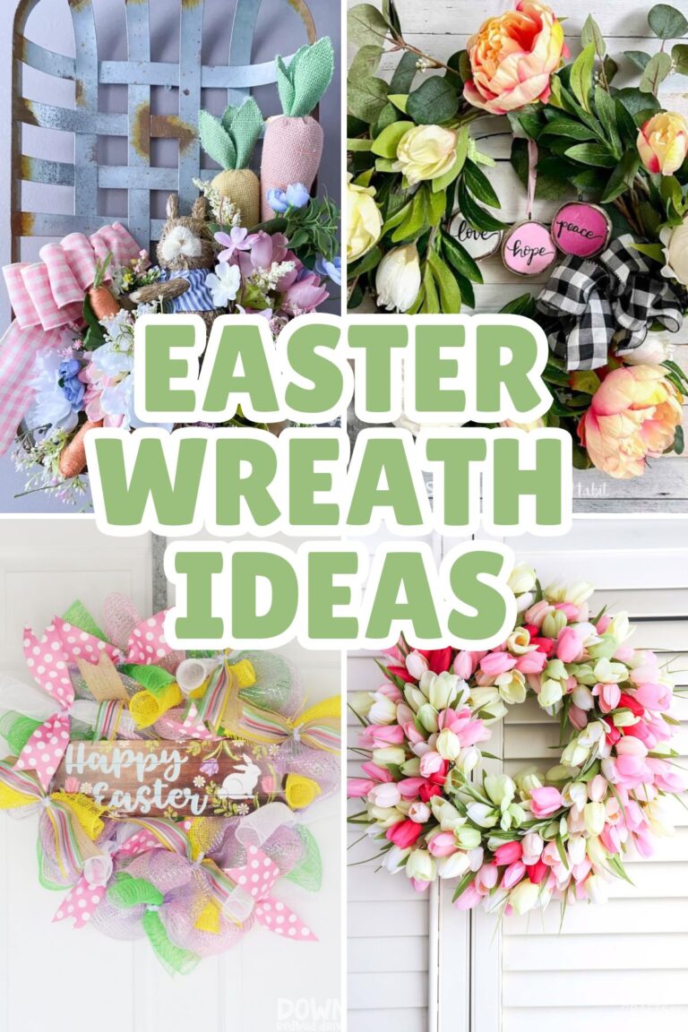 25 DIY Easter Wreath Ideas to Make This Spring