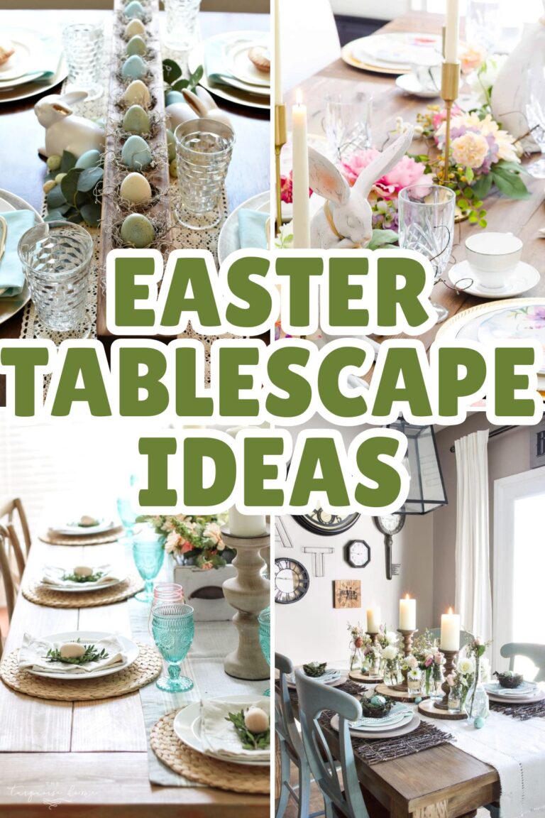 20 Stunning Easter Tablescape Ideas
