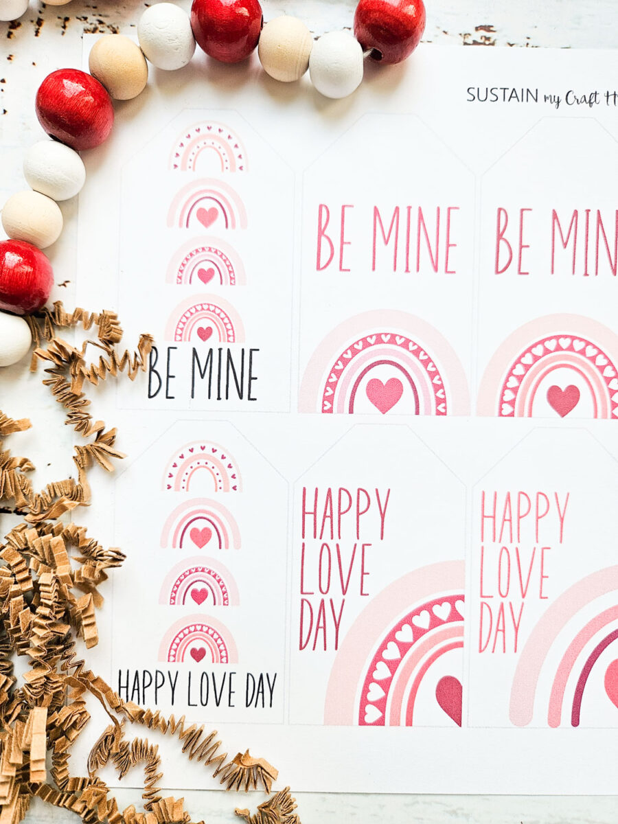 Free Printable Valentine’s Day Gift Tags