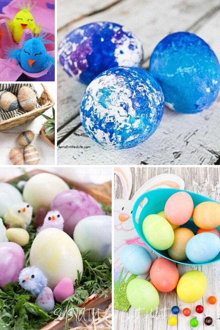 30+ Creative Easter Egg Decorating Ideas – Sustain My Craft Habit