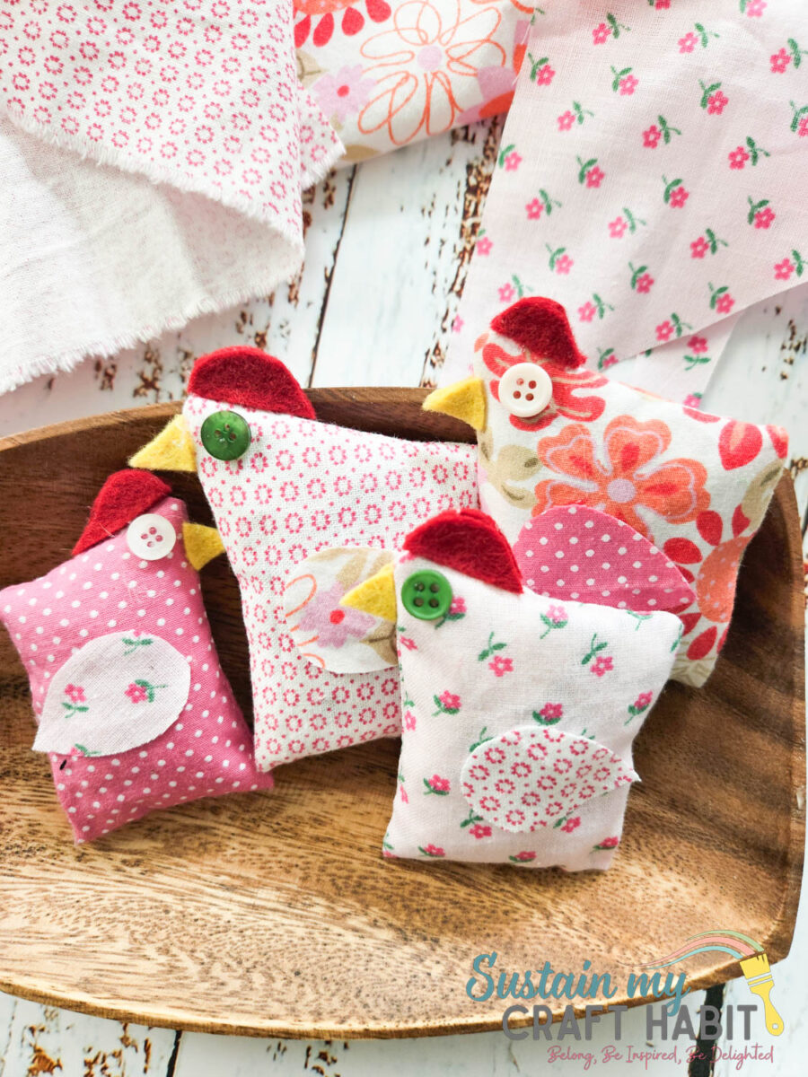 DIY Scrap Fabric Pocket Buddies