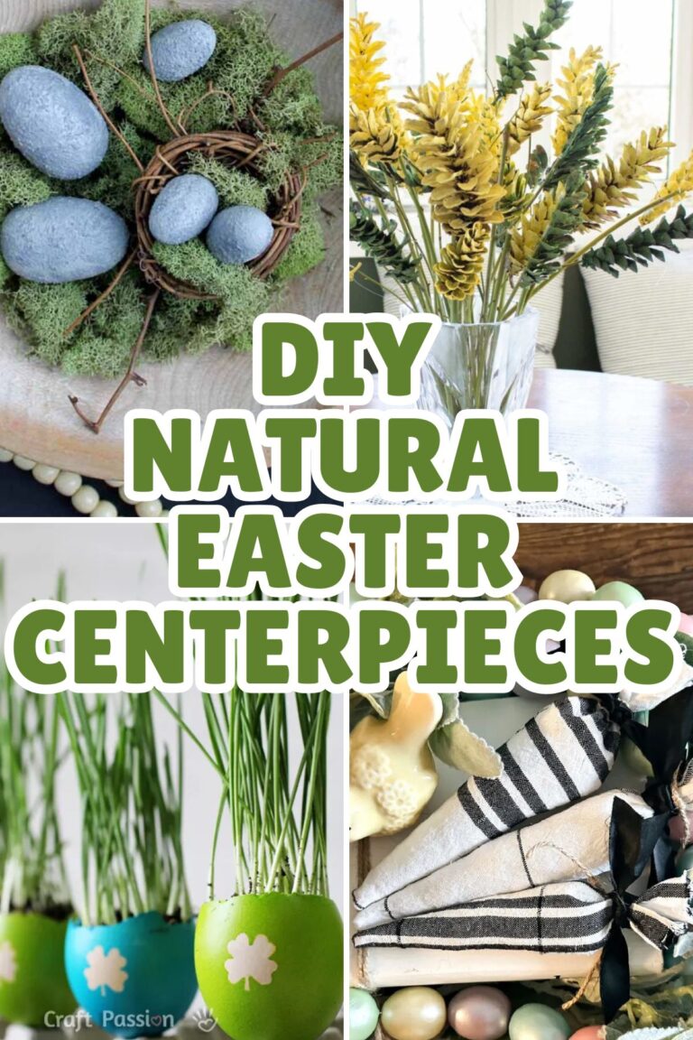 $0 Easter Decor: 12 Natural DIY Centerpieces Using What You Have
