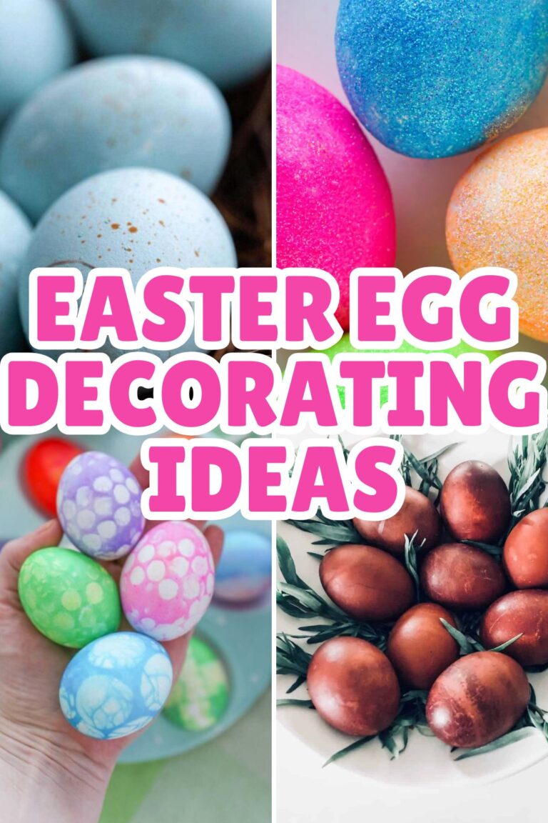 30+ Creative Easter Egg Decorating Ideas