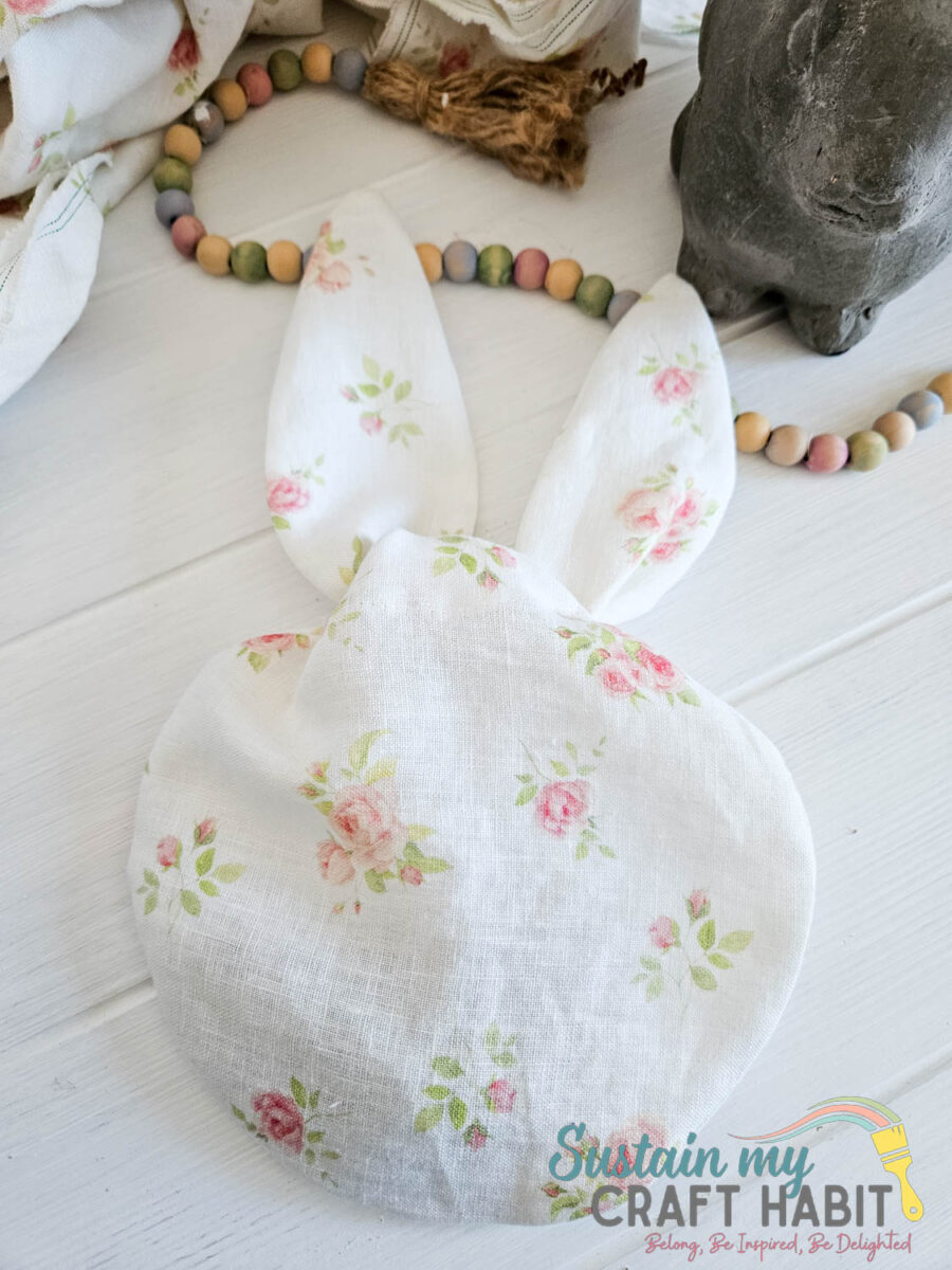 Easter bunny gift bag.