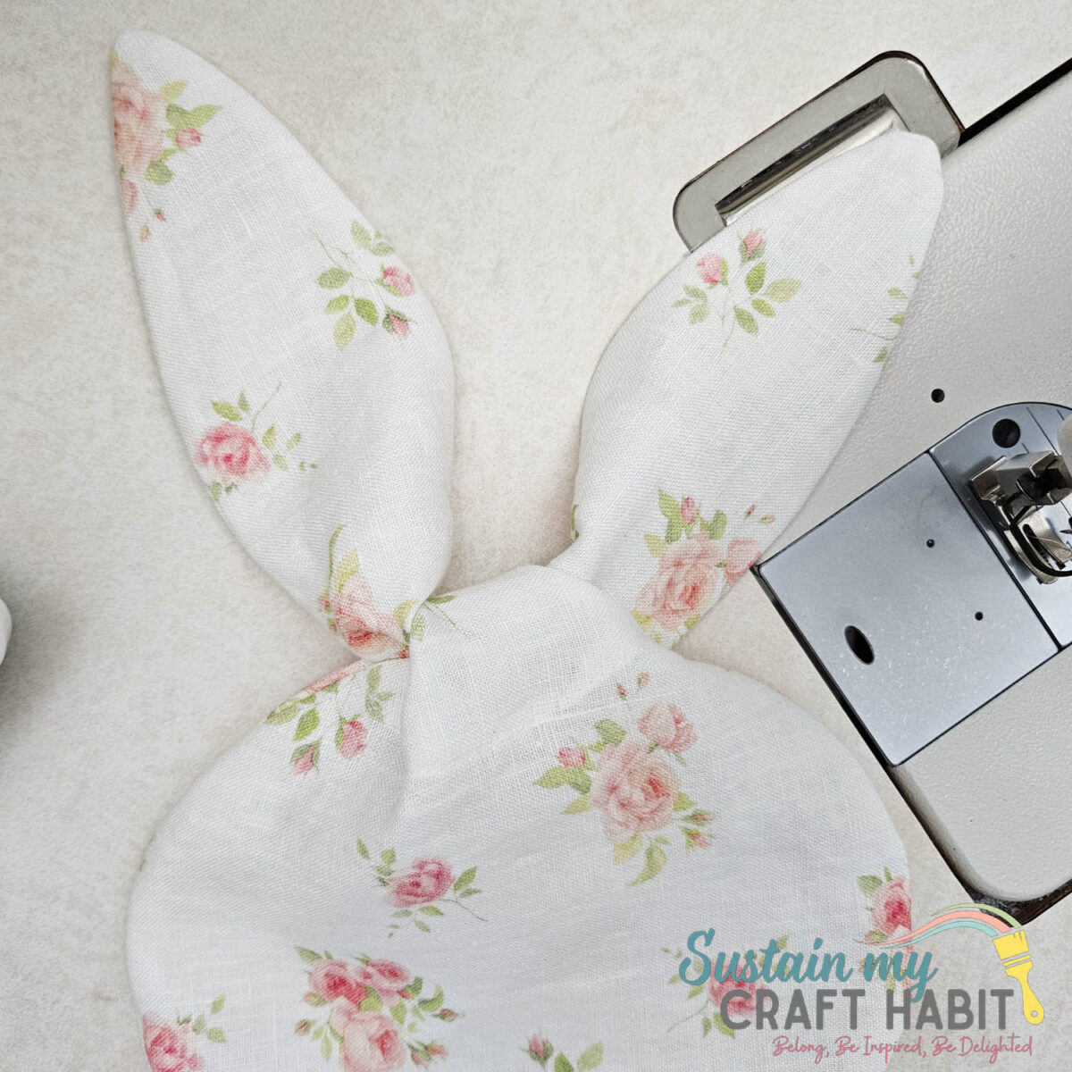 Easter bunny gift bag.