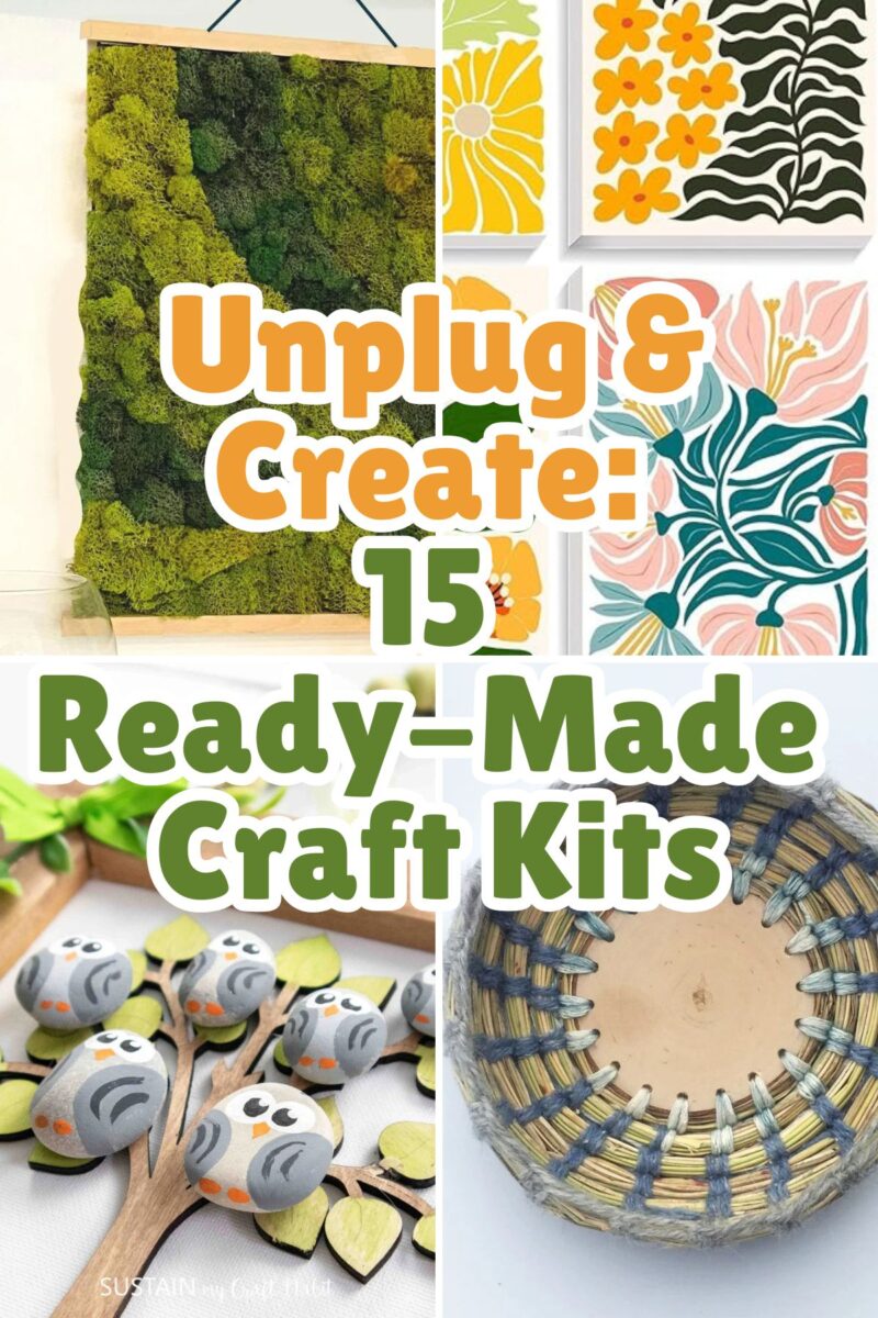 Unplug & Create: 15 Ready-Made Craft Kits for Relaxing Evenings