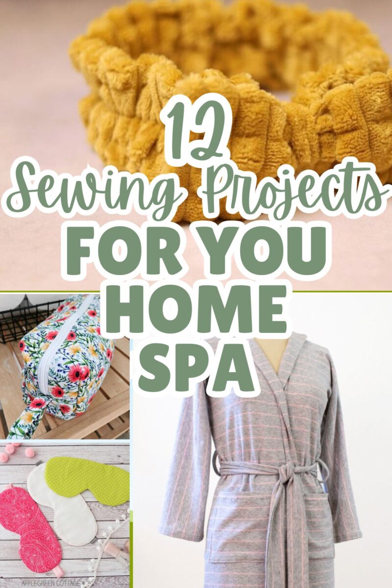 Stitched for Serenity: 12 Sewing Projects for Your Home Spa