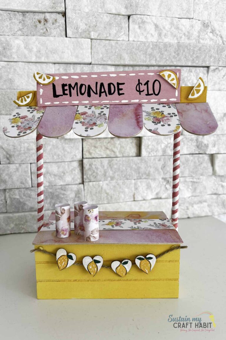 Too Cute! DIY Mini Dollar Tree Lemonade Stand (Summer Tiered Tray Decor)