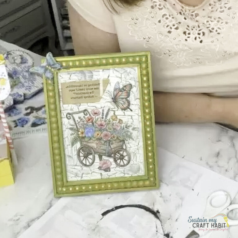 High-End Look for Less: DIY Cottagecore Dollar Tree Summer Art