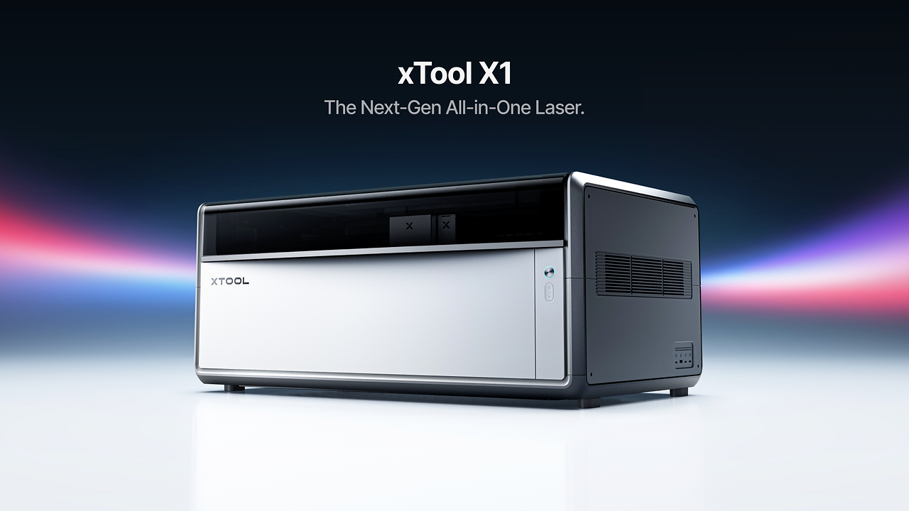 xTool Introduces Their Latest Innovation: The xTool X1 All-in-One Laser!