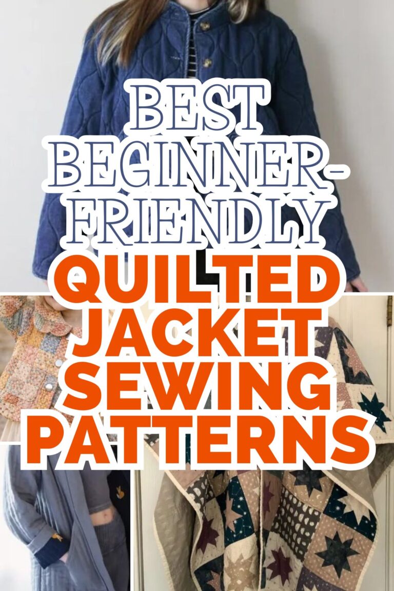 The Best Beginner-Friendly Quilted Jacket Patterns to Sew This Season