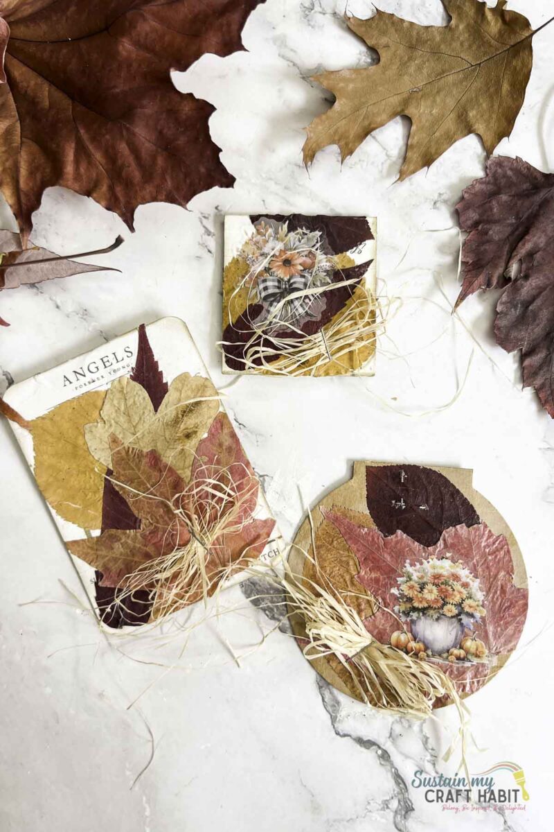 Pressed Leaf Ephemera: DIY Botanical Accents for Junk Journals